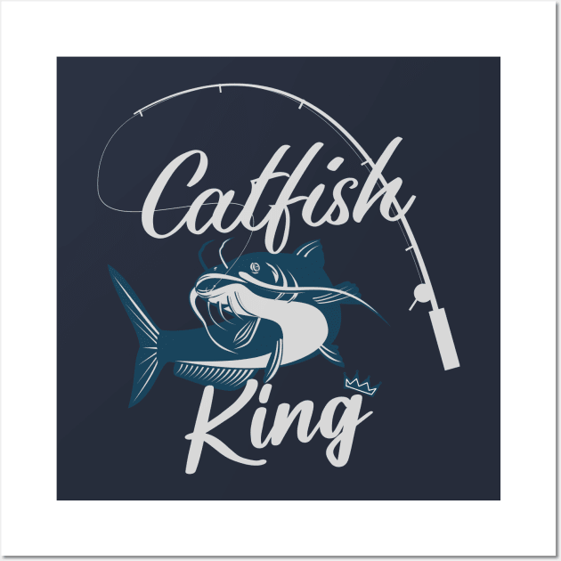 Catfish King Wall Art by storyofluke